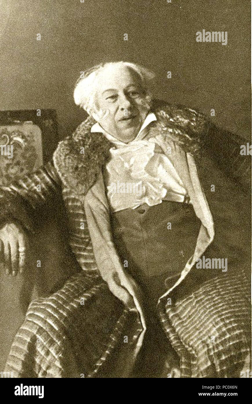 345 Konstantin Stanislawski als Famusov in Wehe von der Weisheit von Aleksandr Griboyedov (A) Stockfoto