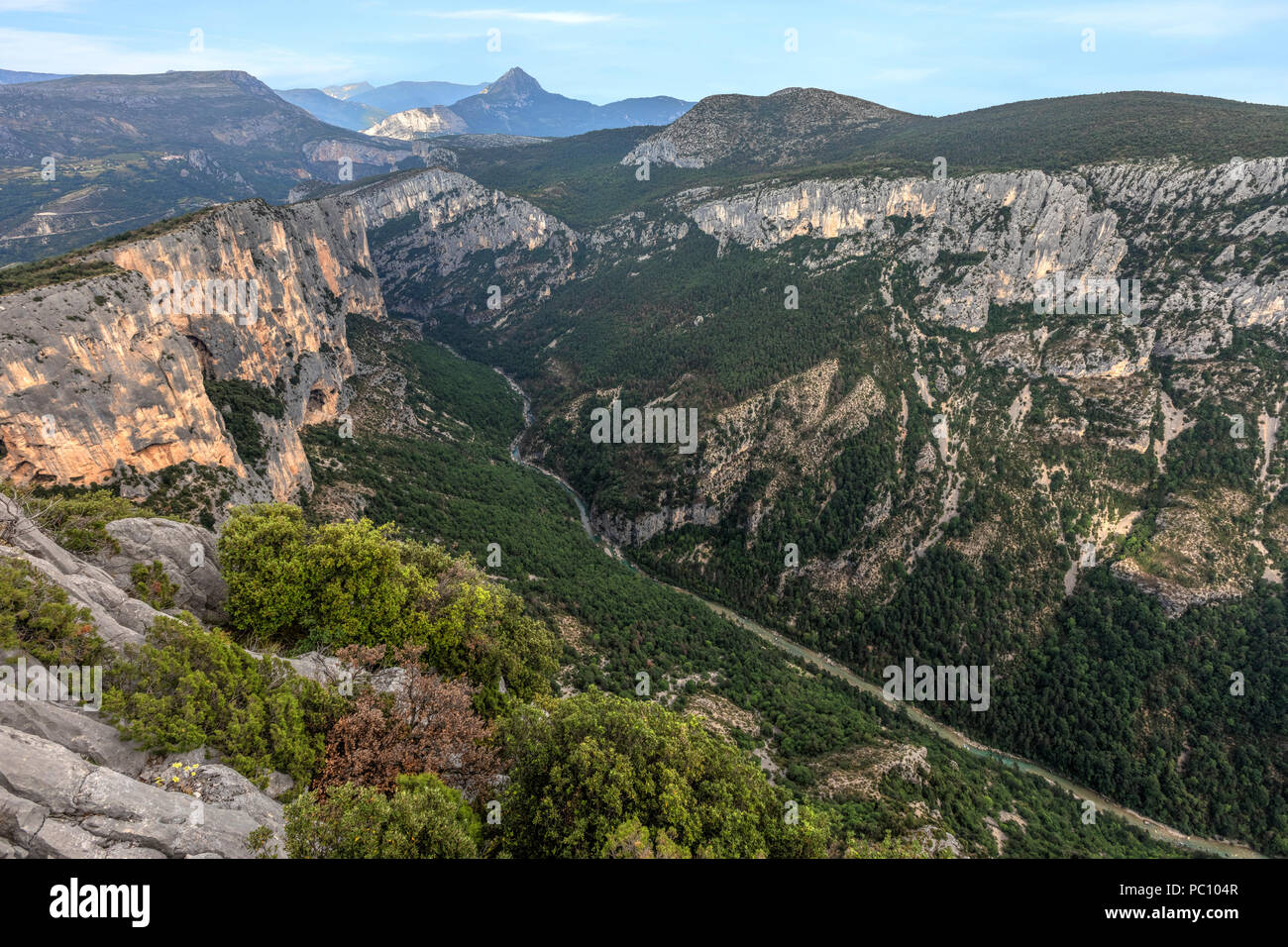 Verdon Schlucht, Alpes-de-Haute-Provence, Frankreich, Europa Stockfoto