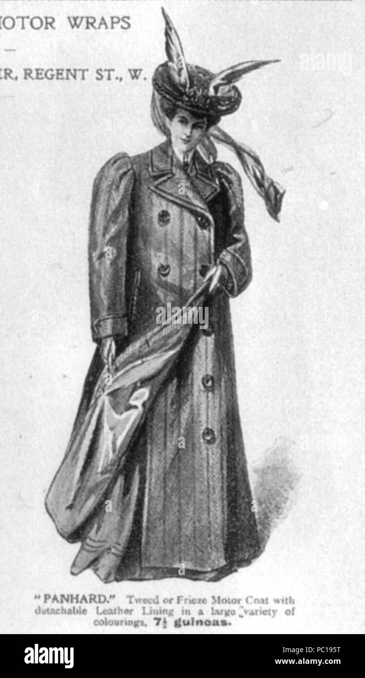 426 fahrende Wrap 1907 Stockfoto