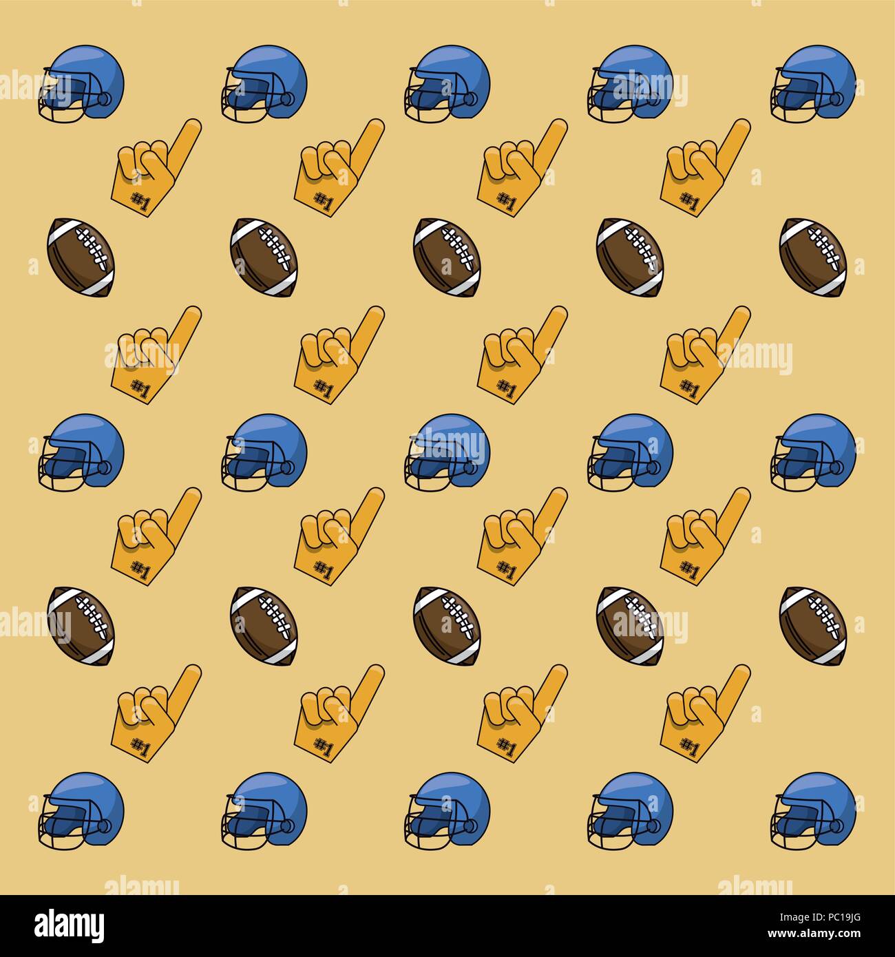 Sport Muster Hintergrund Stock Vektor