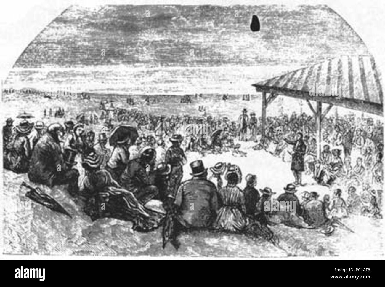 452 Ocean Grove 1876 Stockfoto