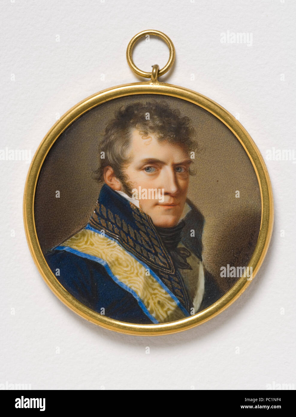 7 Anders Fredrik Skjöldebrand, 1757-1834, Count, allgemein (Giovanni Domenico Bossi) - Nationalmuseum - 24182 Stockfoto