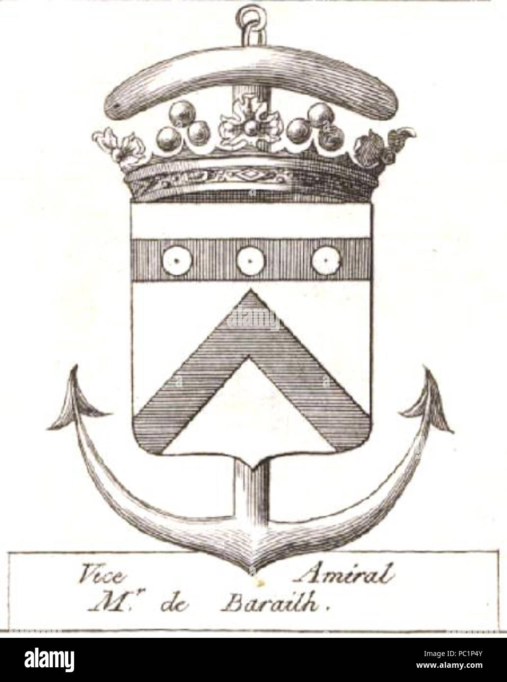 630 Vice-Amiral Stockfoto