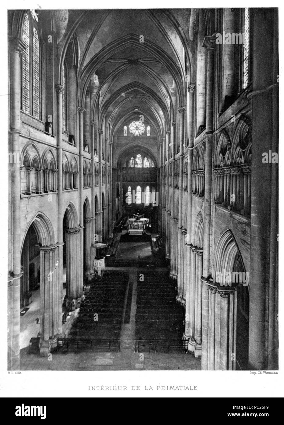 401 Martin - Histoire des Églises et chapelles de Lyon, 1908, Tome I 0059 Stockfoto