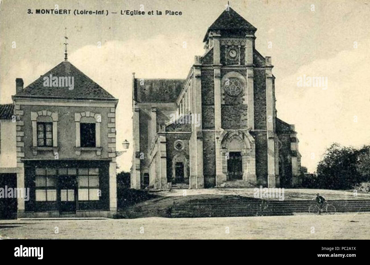 423 Montbert-1900 04. Stockfoto