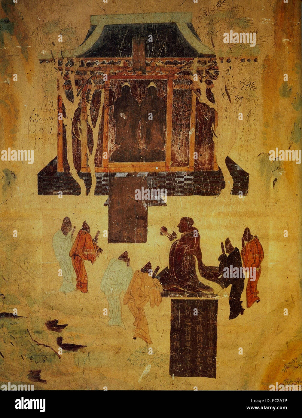 266 HanWudiBuddhas Stockfoto