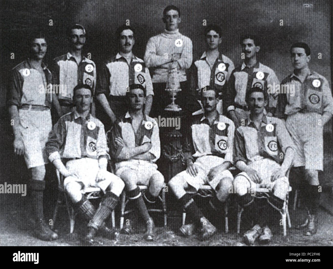 455 Olympische fc Stockfoto