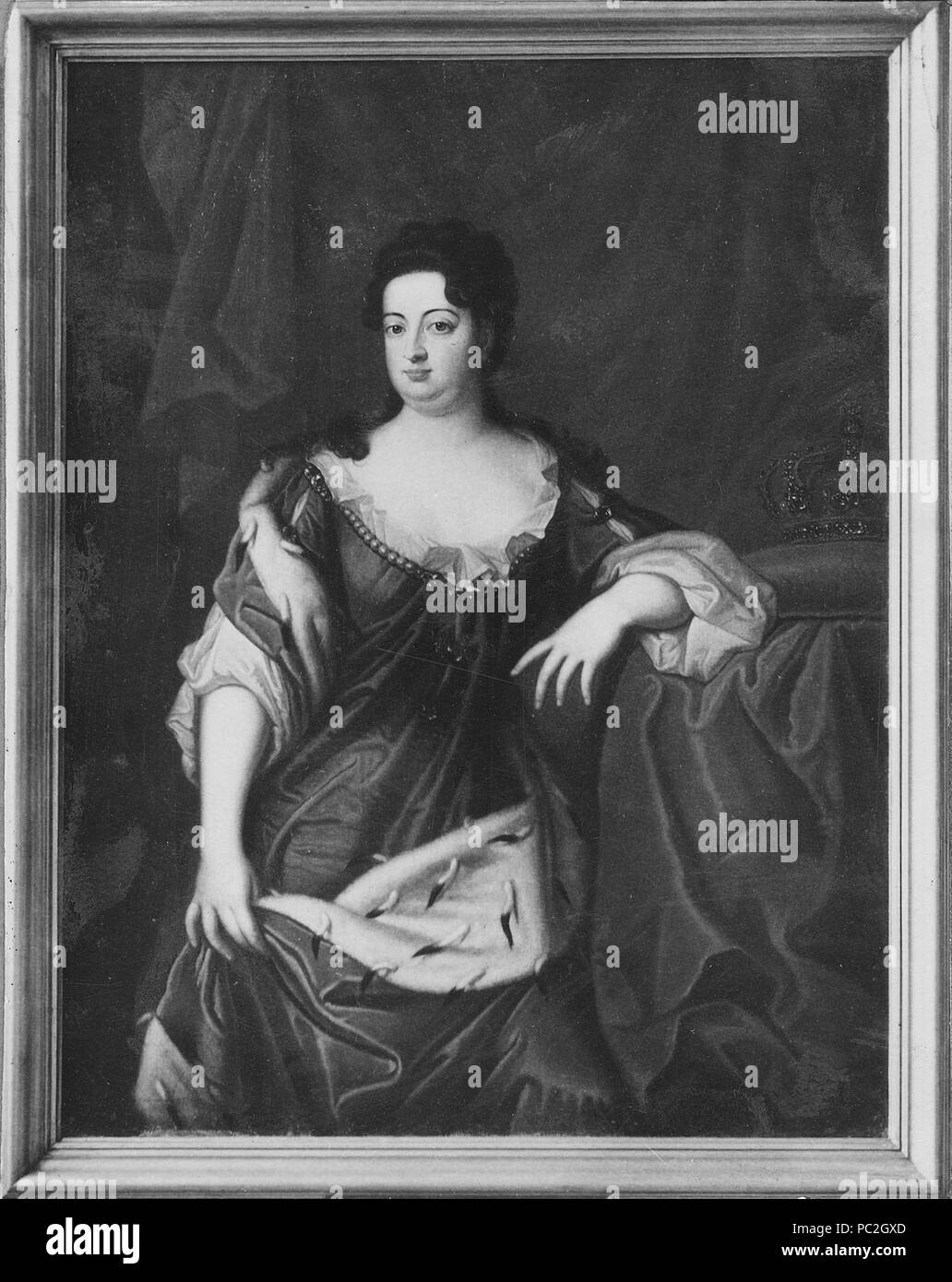 82 Sofia Charlotta, 1668-1705, Prinsessa av Braunschweig-Lüneburg-Hannover - Nationalmuseum - 14765 Stockfoto