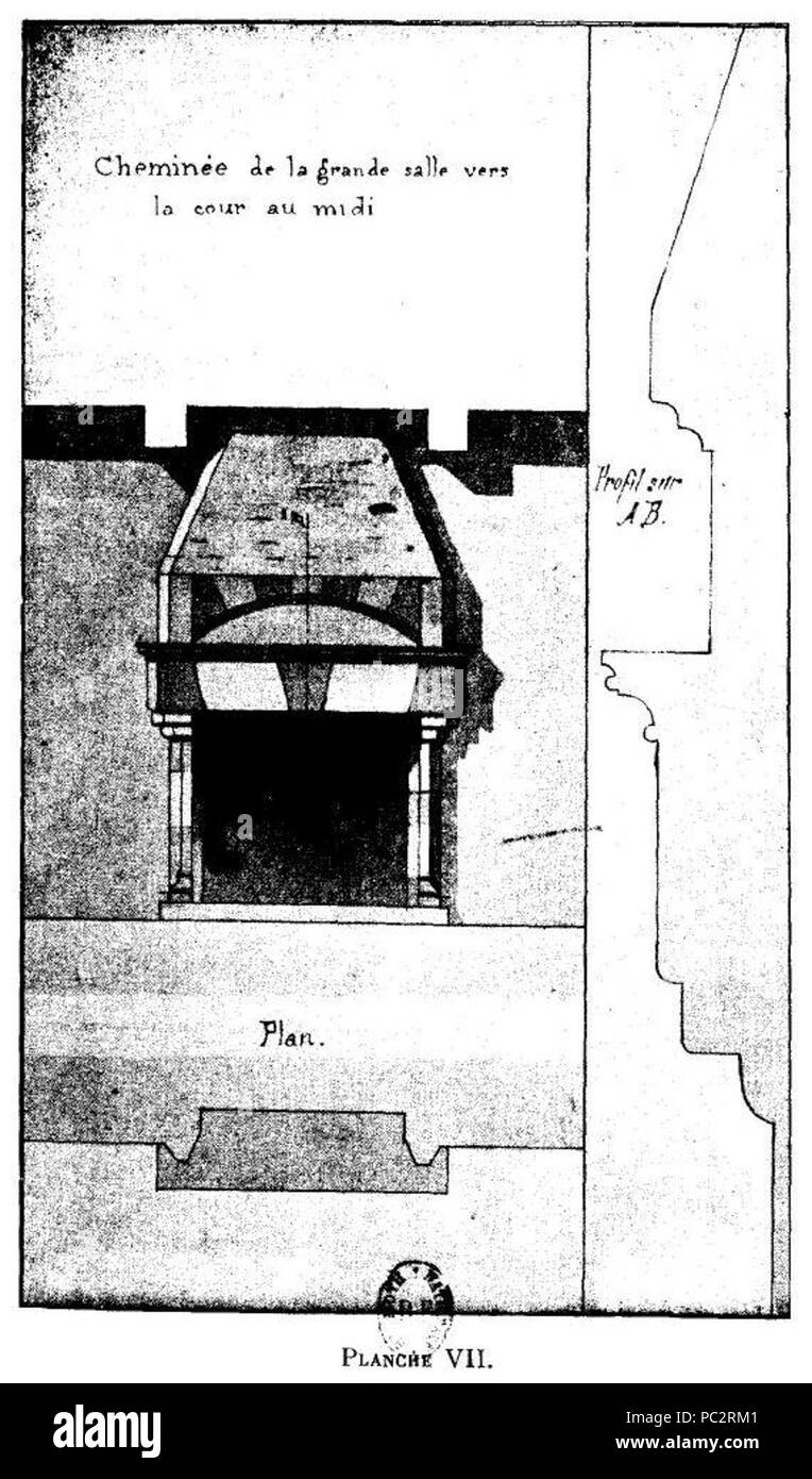 488 Planche VII - Seite 37-38 Stockfoto