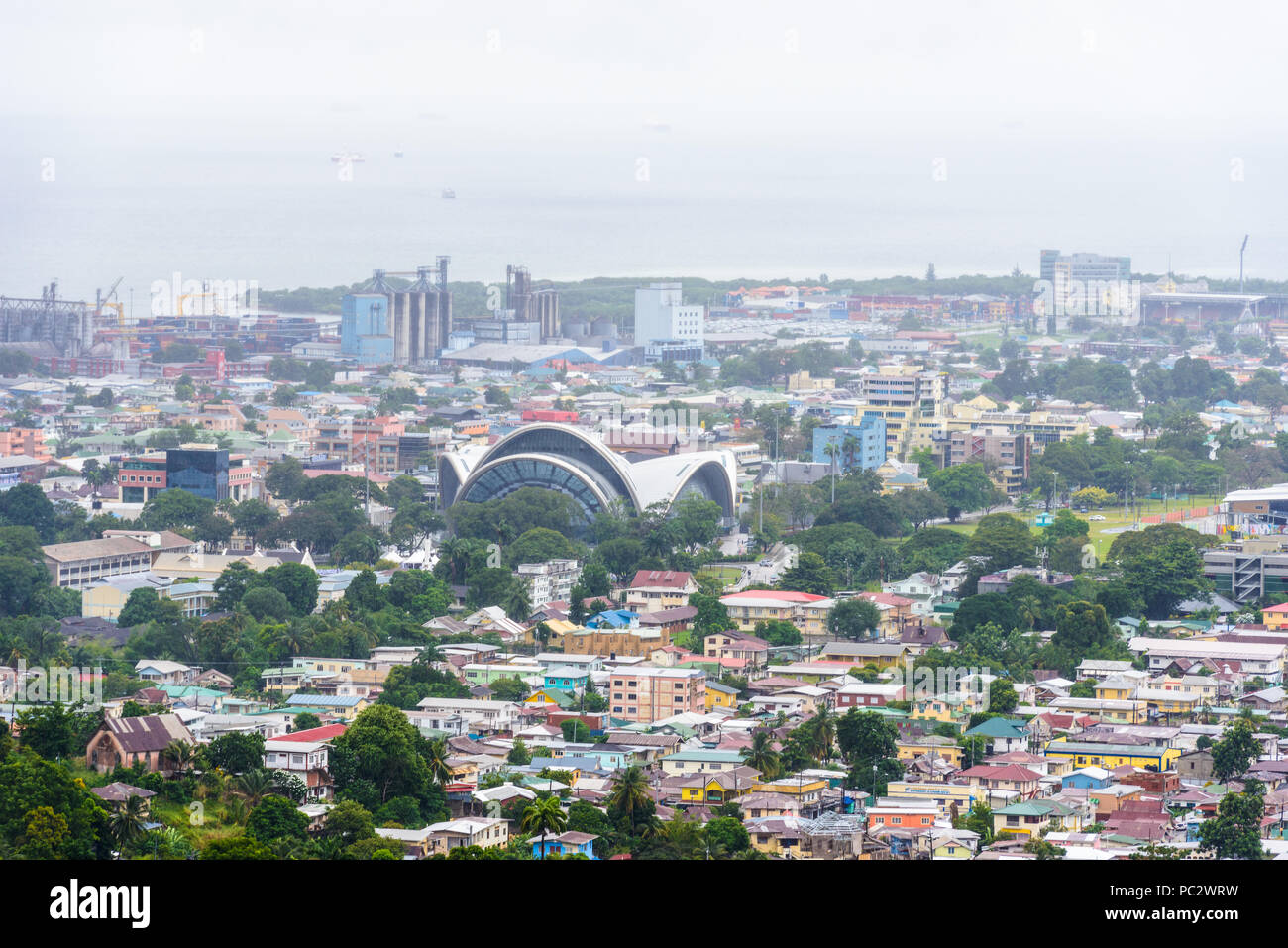 Port Of Spain, Trinidad und Tobago Stockfoto