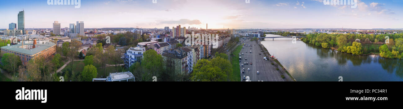 Offenbach panorama Stockfoto