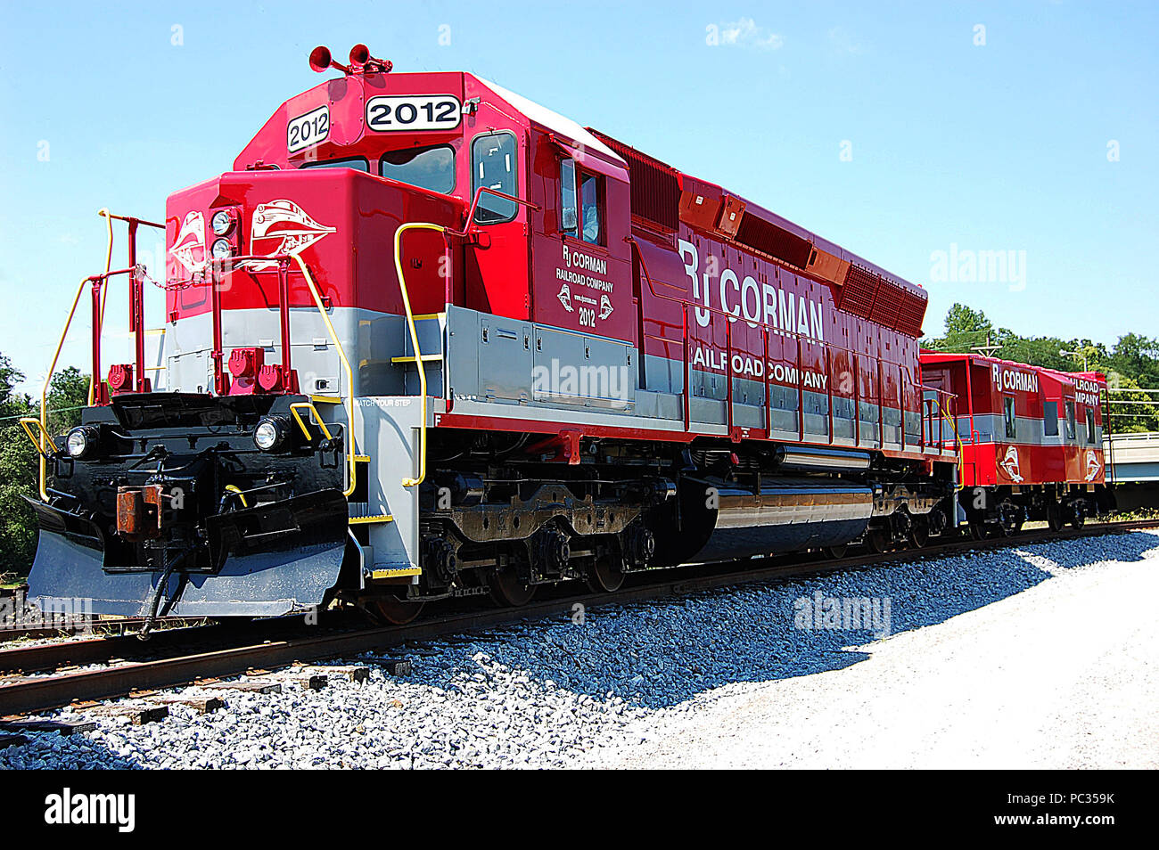 R J Corman Eisenbahn Stockfoto