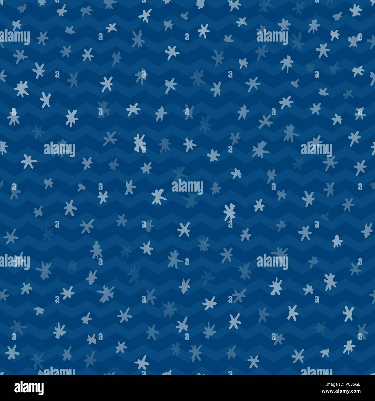 Nahtlose Muster mit tierischen cartoon Flachbild Etiketten drucken Winter neues Jahr Thema, tolles Design für 2019 Kalender, Weihnachts Sticker Icon, Happy Birthday Party Fun Card, xmas Holiday banner Stock Vektor