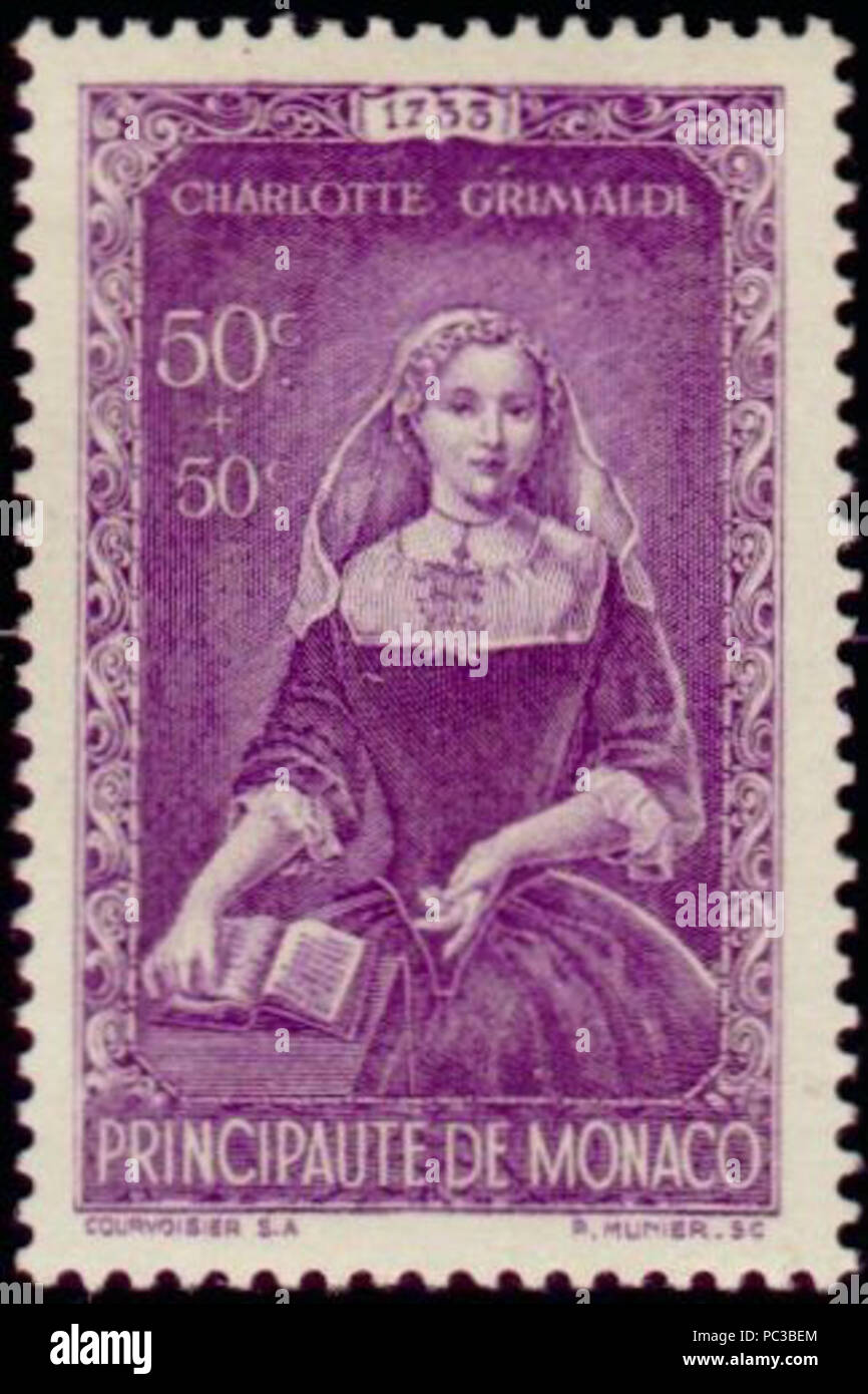 124 Charlotte Grimaldi Stockfoto