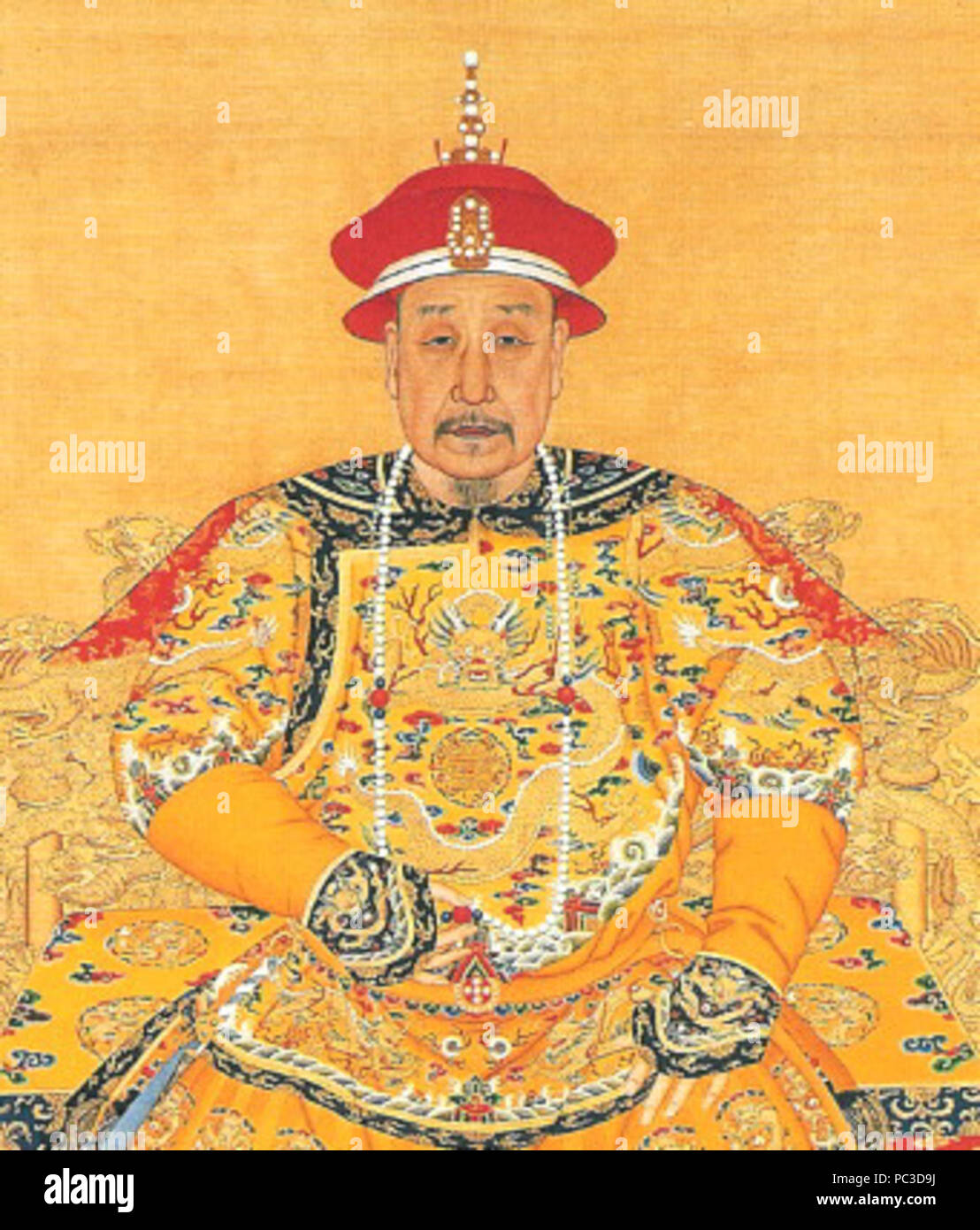 507 Q-35-Qianlong Kaiser Stockfoto