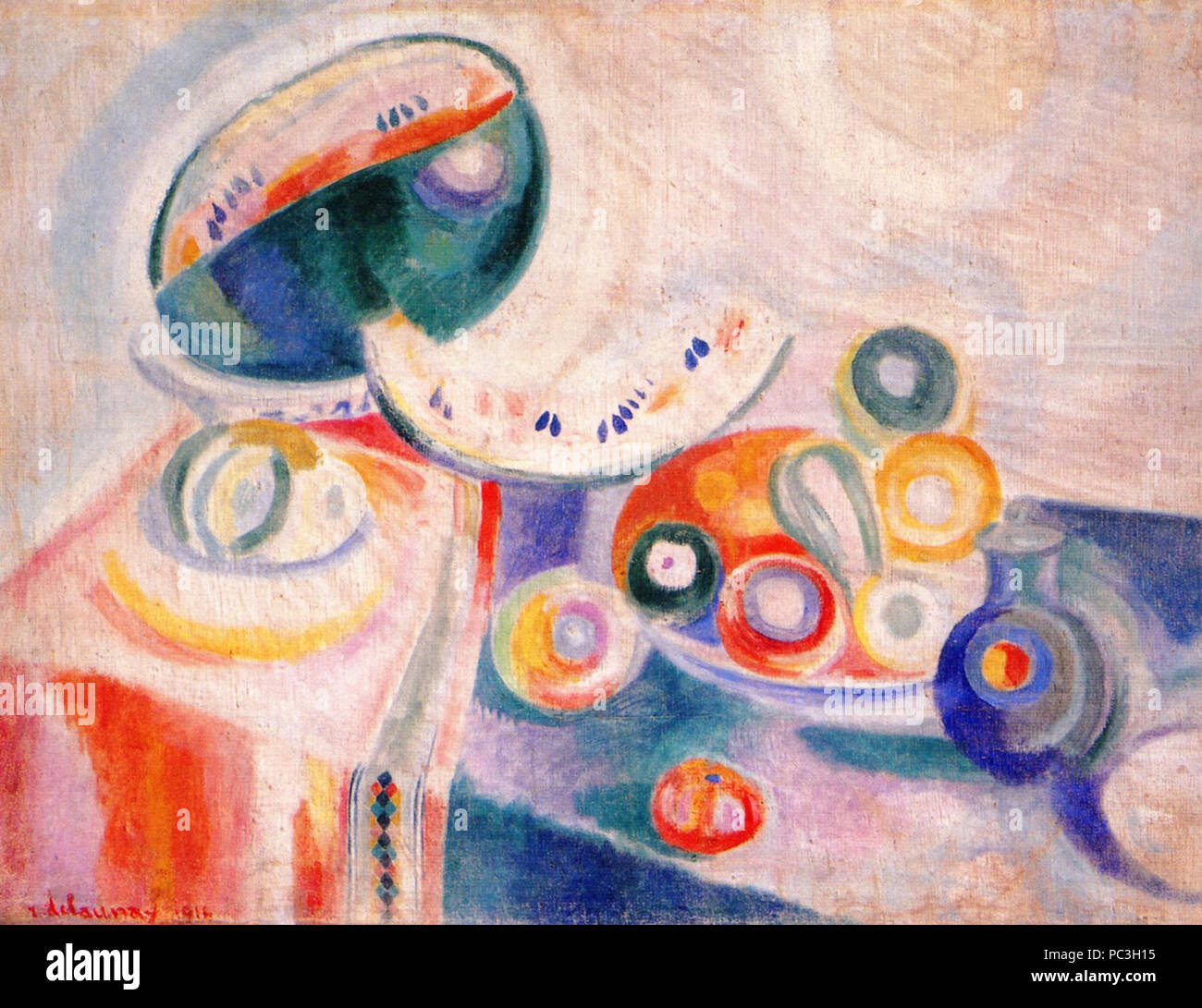 523 Robert Delaunay - Portugiesisch noch Leben - 1916 - Private Collection (2) Stockfoto