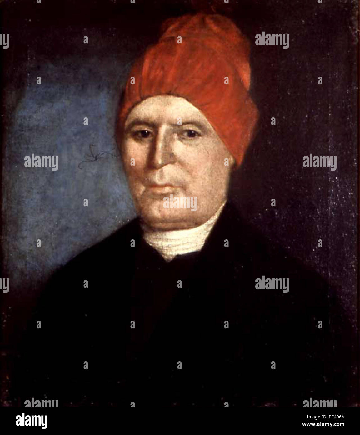 540 SamuelHopkinsClergyman Stockfoto