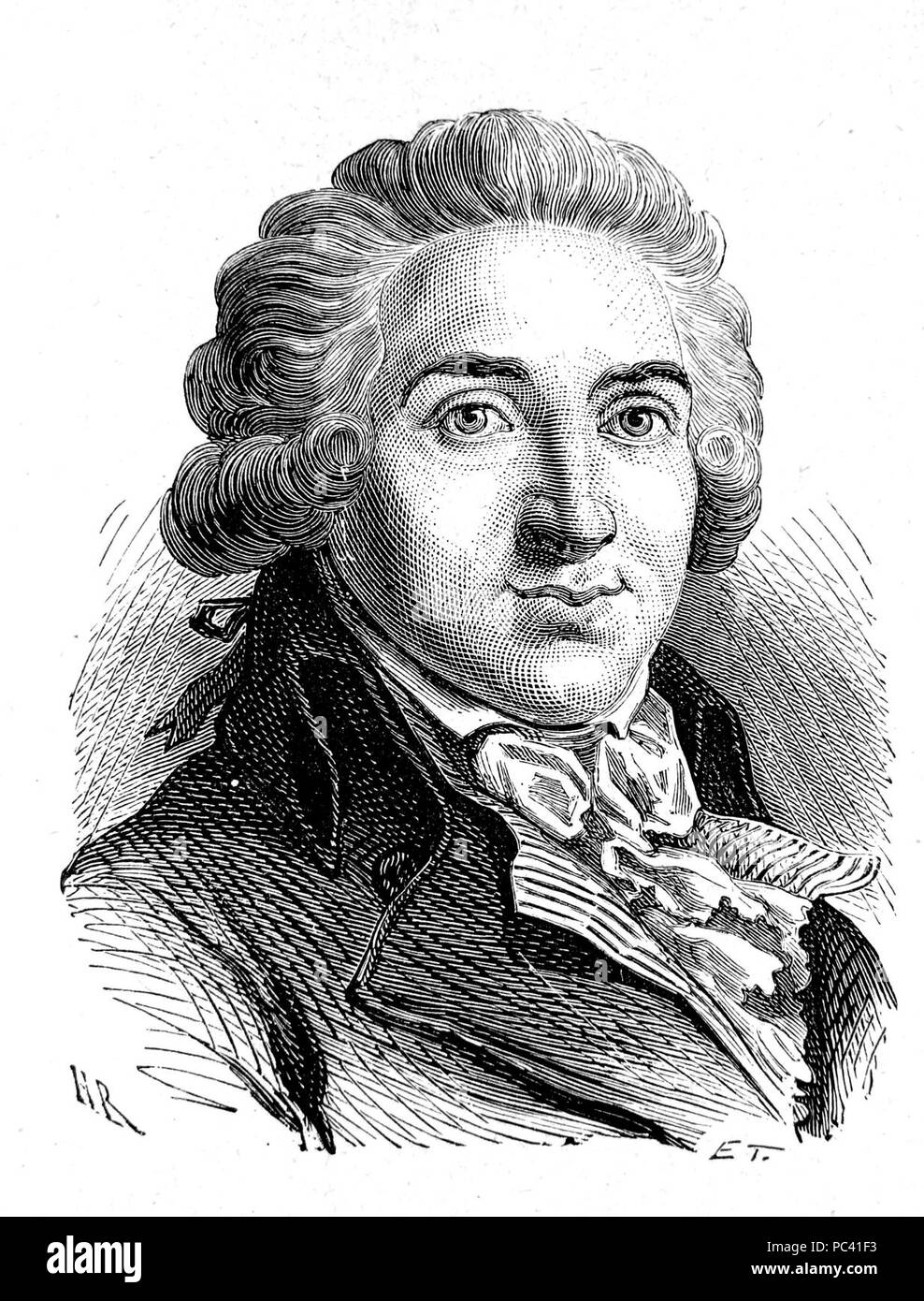 AduC049 Gensonné (A., 1758-1793). Stockfoto