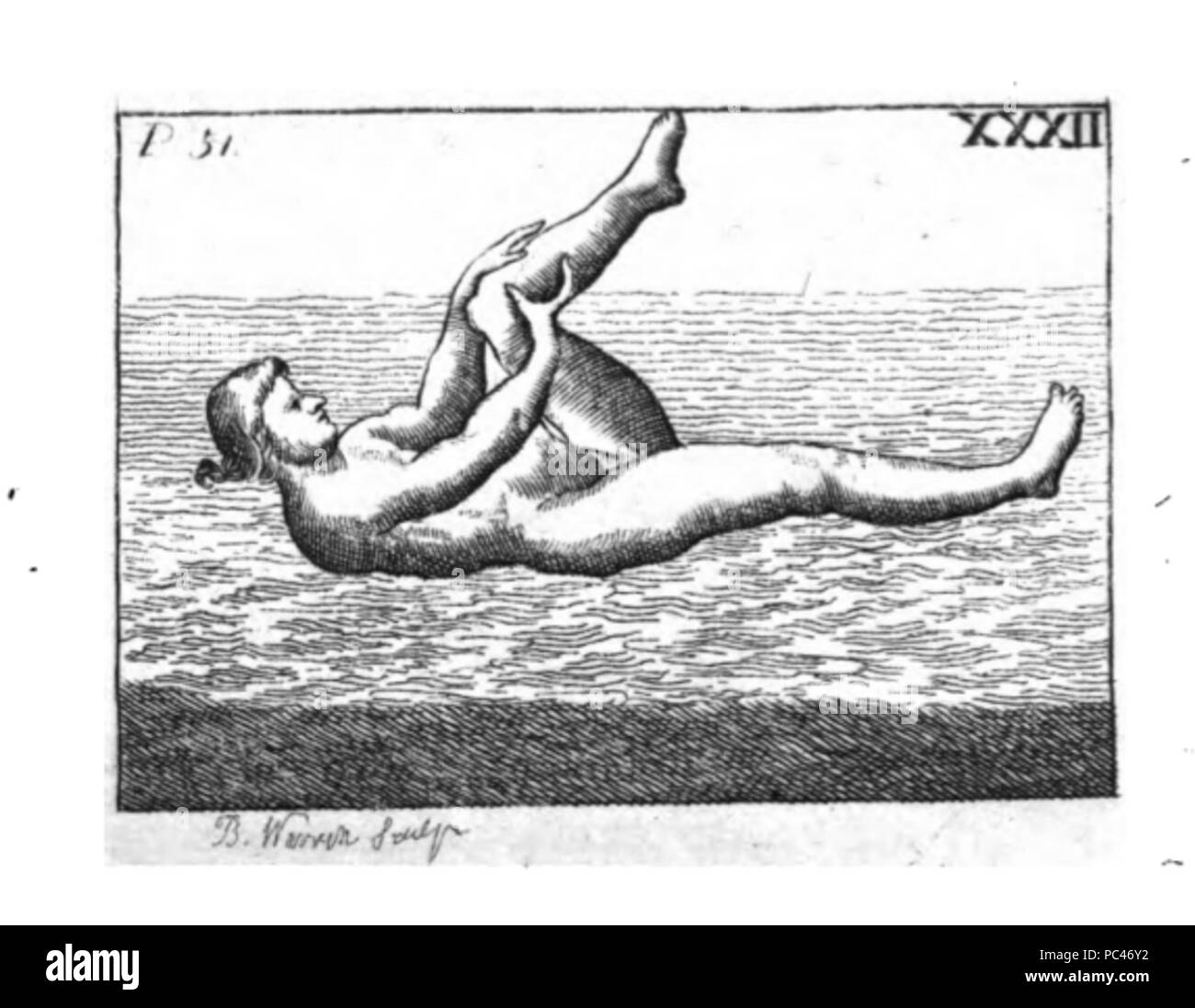 592 Die Kunst des Schwimmens-32 Stockfoto