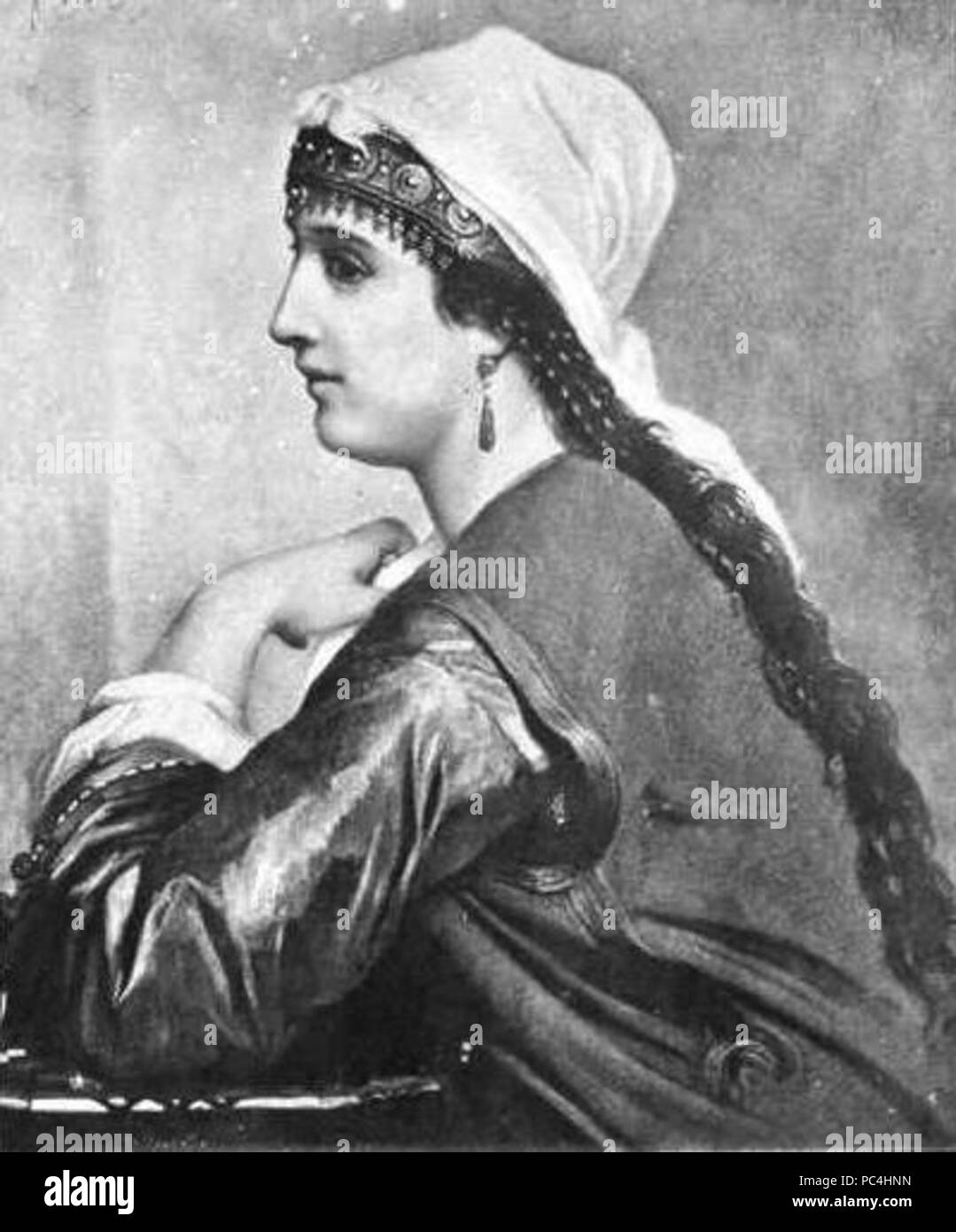 607 Tiflis Typen. Eine georgische Frau Stockfoto