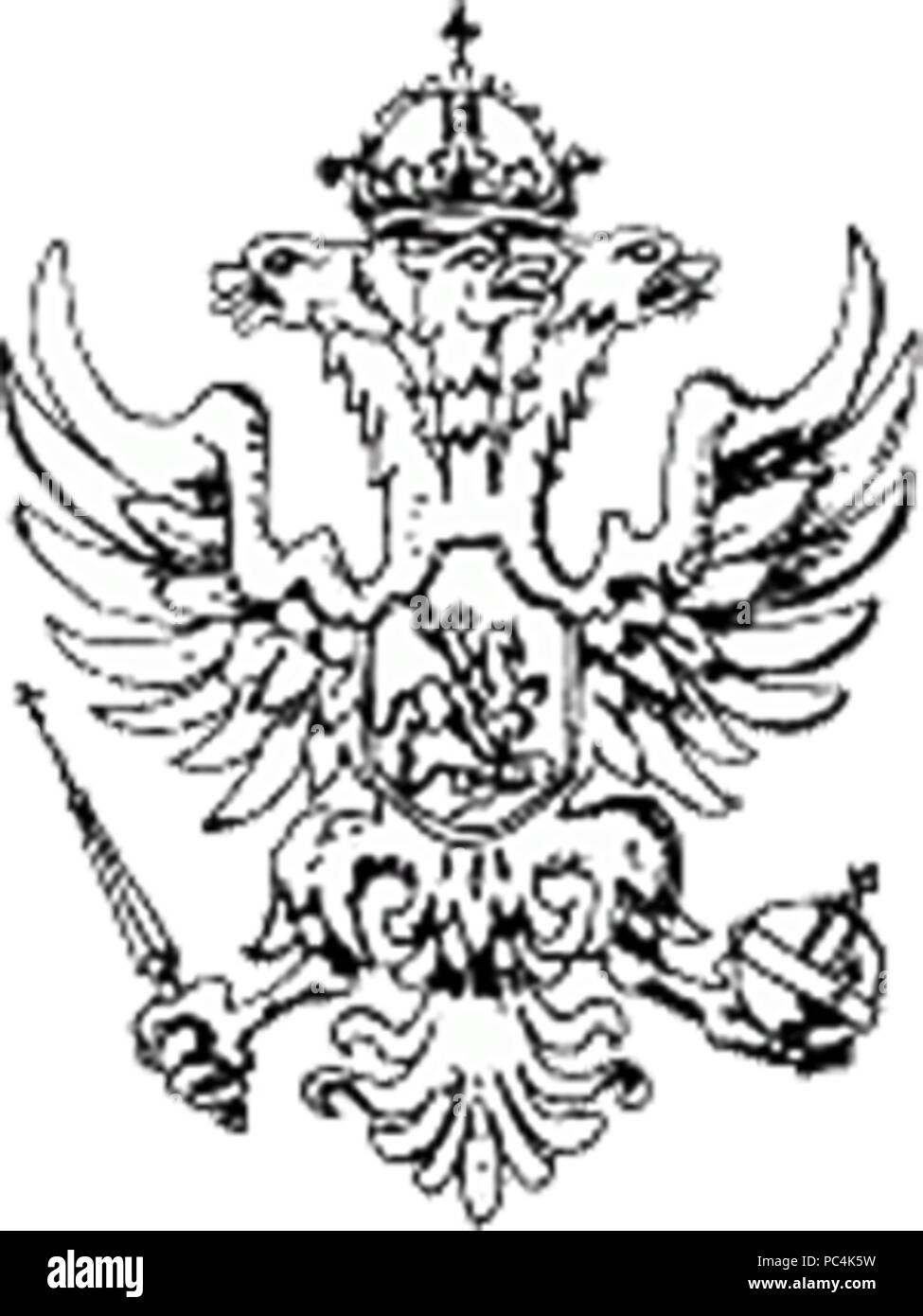 615 Triple eagle Alexej Michailowitsch Stockfoto