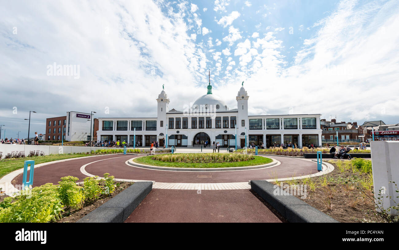 Spanische Stadt, Whitley Bay, North East England Stockfoto