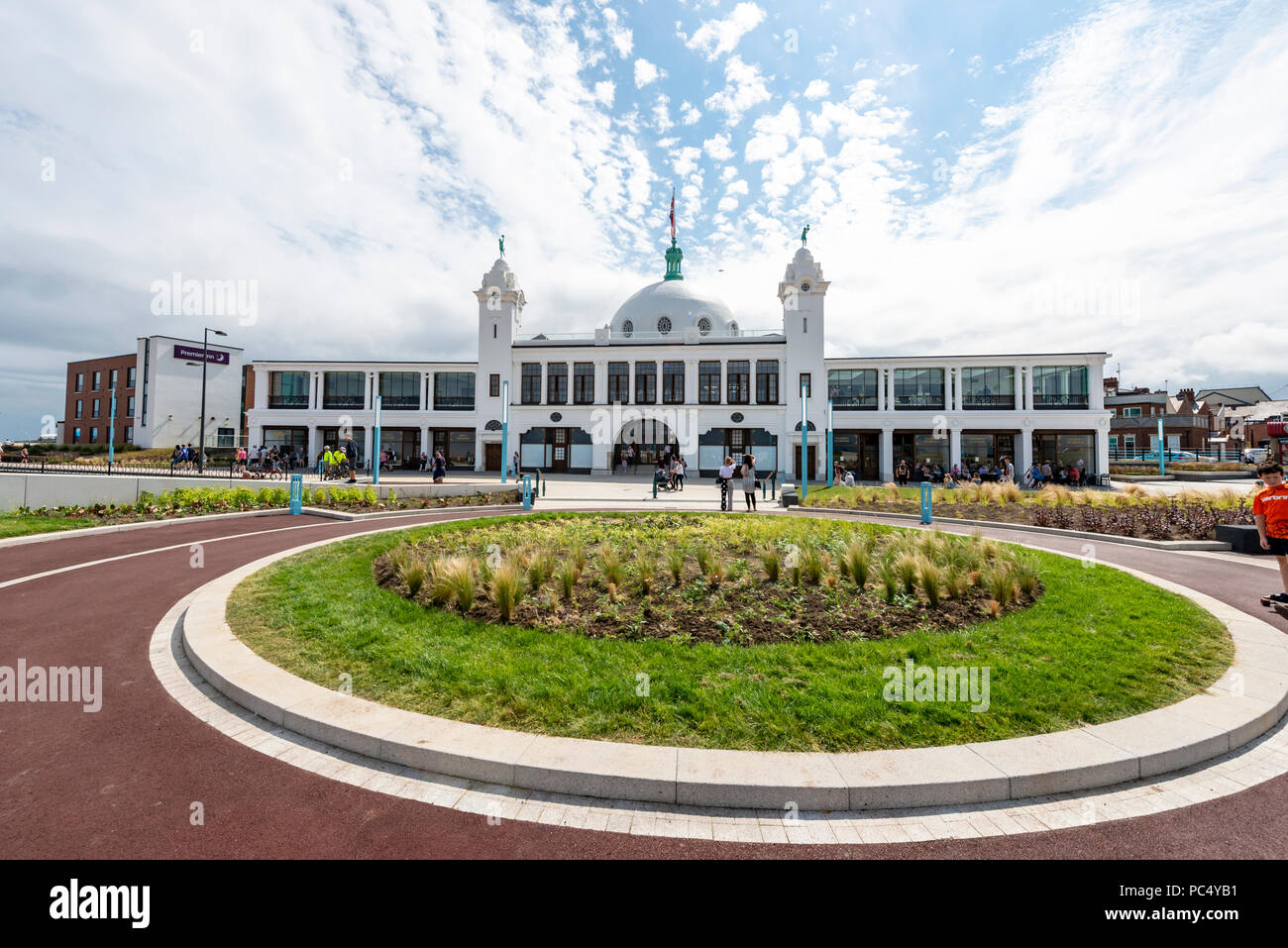 Spanische Stadt, Whitley Bay, North East England Stockfoto