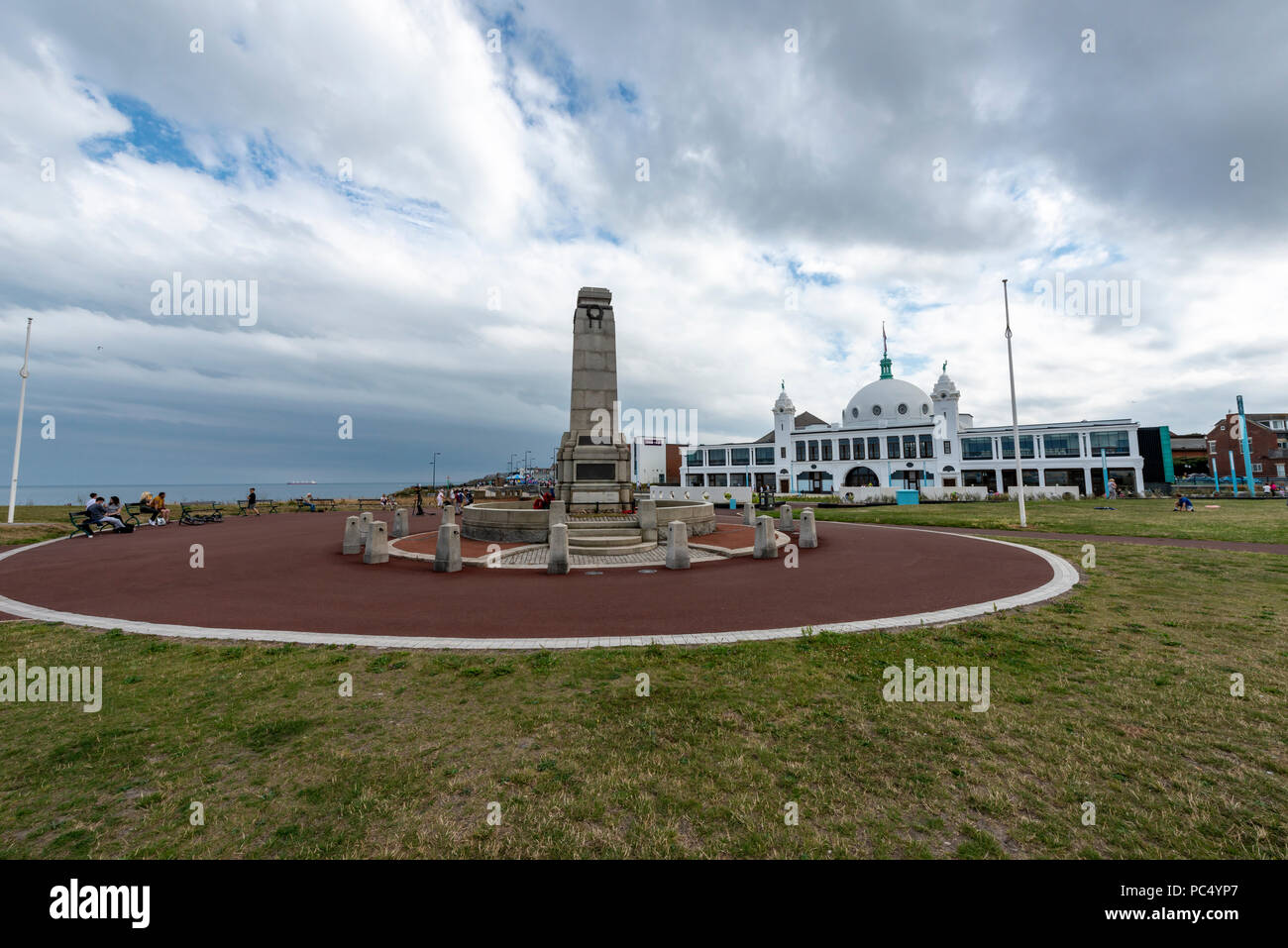 Spanische Stadt, Whitley Bay, North East England Stockfoto