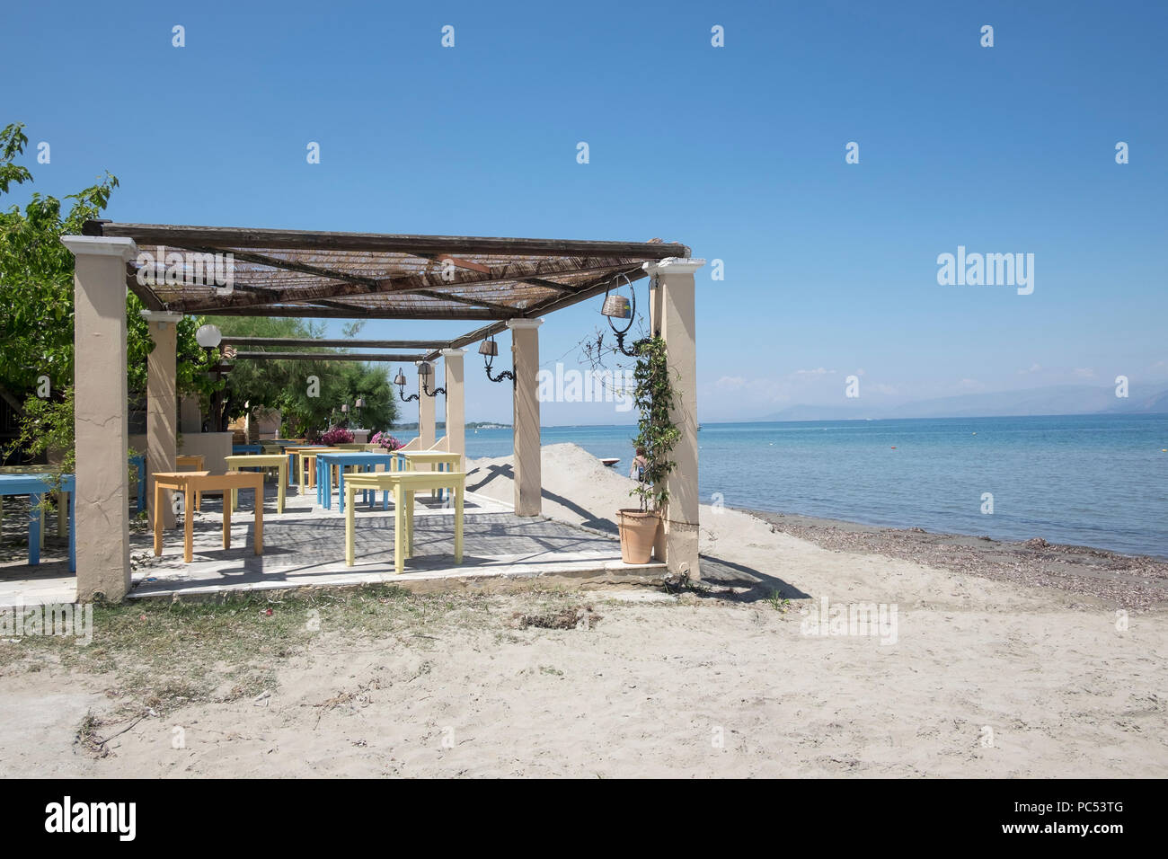 Kavos, Korfu, Griechenland Stockfoto