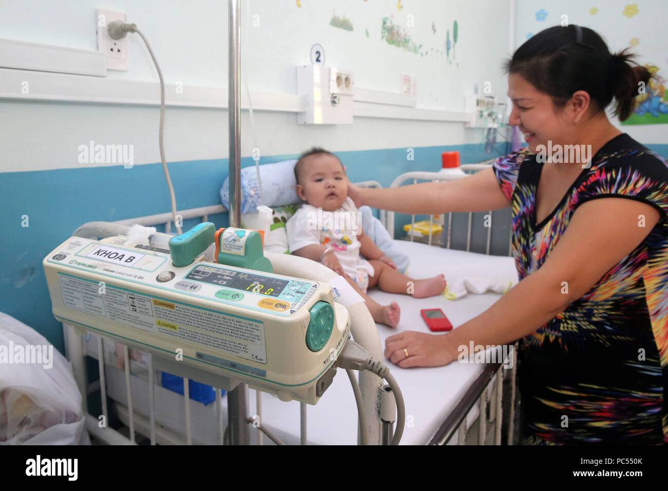 Das Herz Institut bieten hochwertige Pflege, die vietnamesischen Patienten mit Herzerkrankungen. | Verwendung weltweit Stockfoto