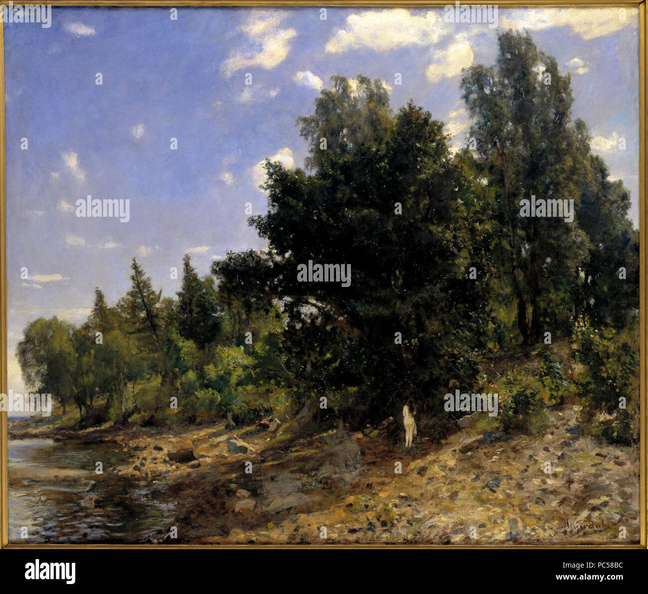 87 Die Höhe des Sommers (Hans Heyerdahl) - Nationalmuseum - 18514 Stockfoto