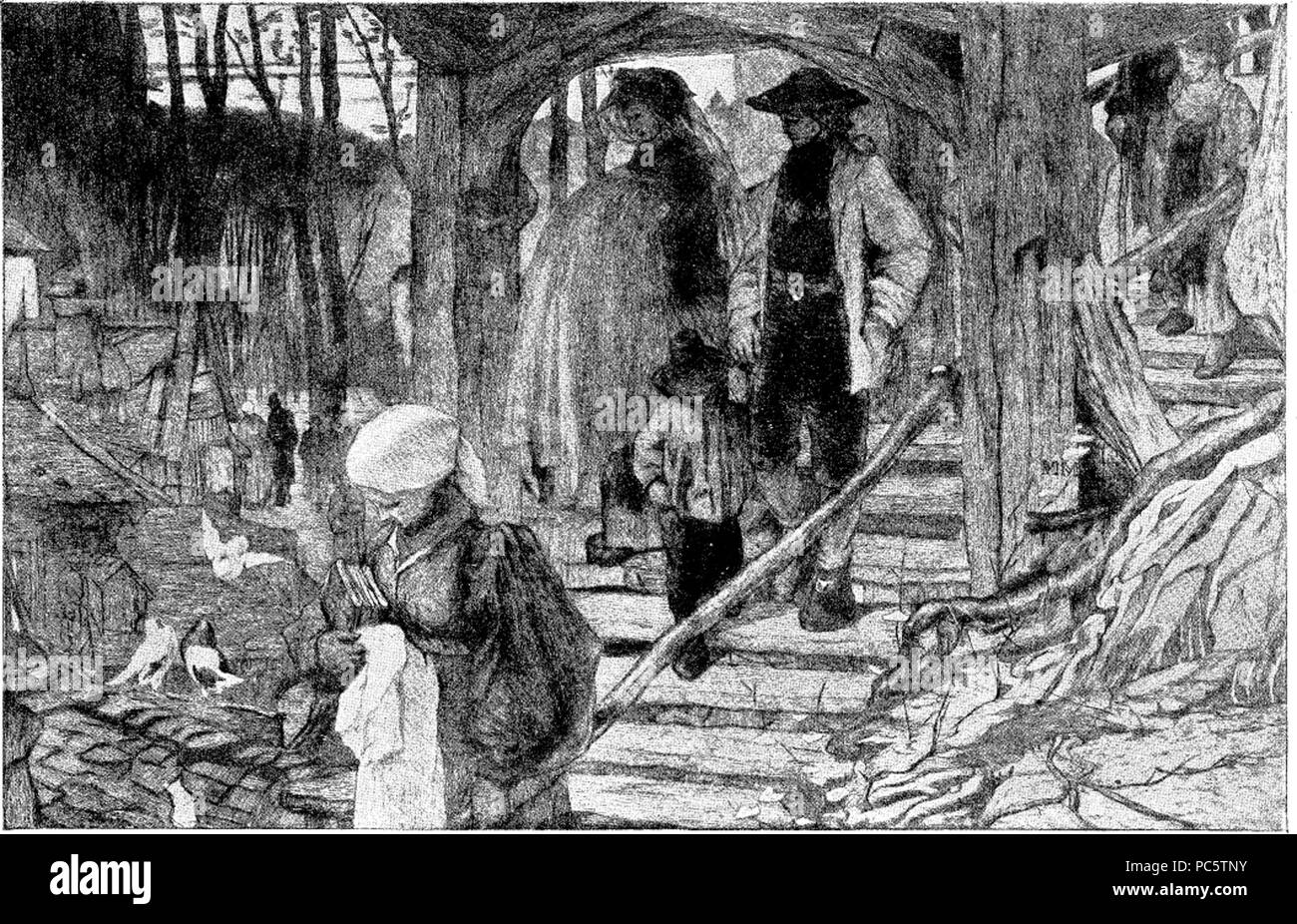 3 eine Taufe in Fribourg Stockfoto