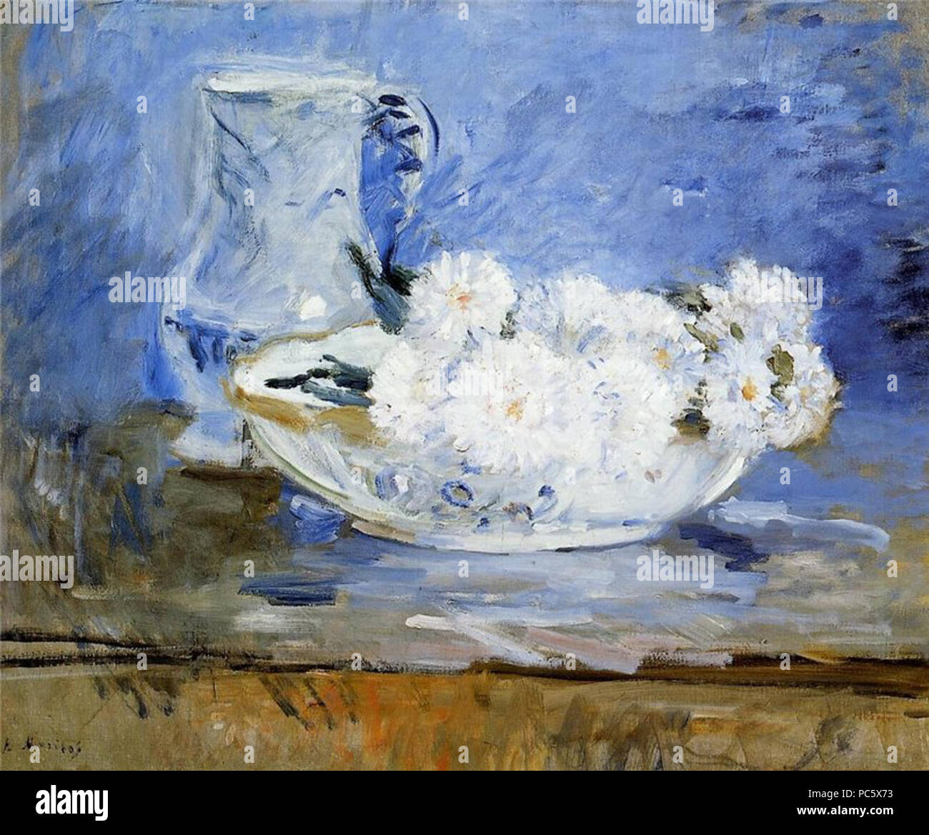 13 Berthe Morisot - Gänseblümchen (16002424415) Stockfoto