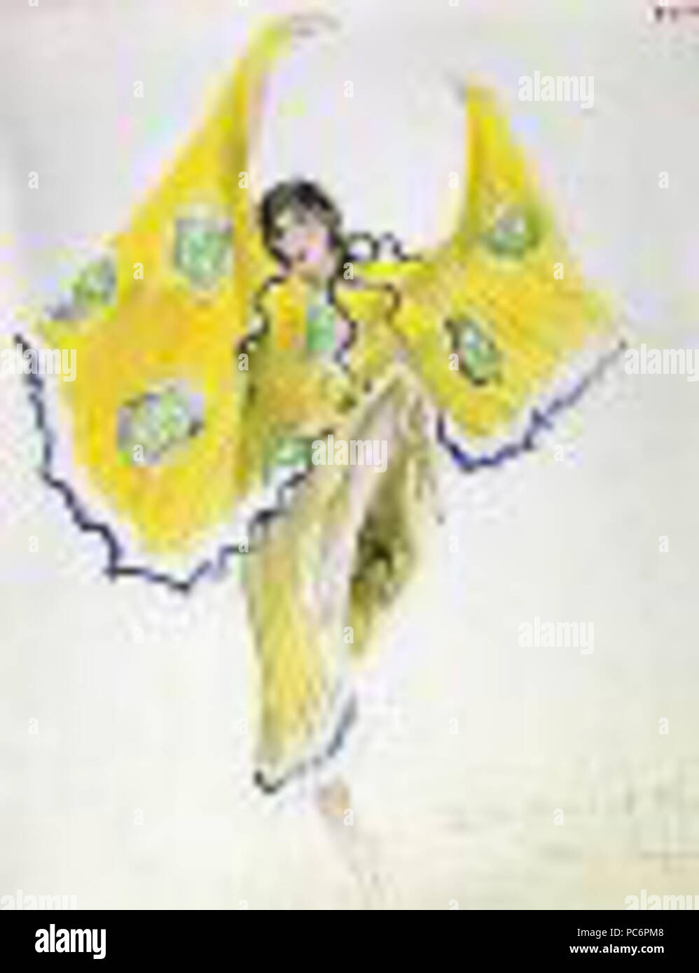 153 Daphnis und Chloe von L. Bakst, 08. Stockfoto