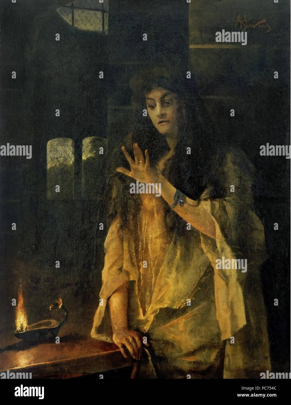 83 Lady Macbeth von Alfred Stevens Stockfoto