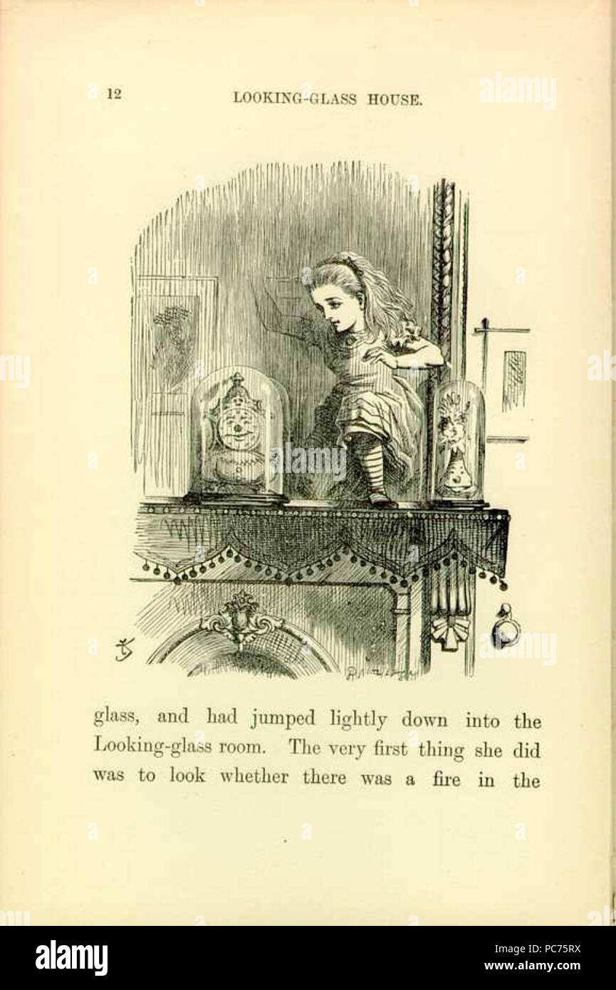 88 Durch das Schauen-glas Stockfoto