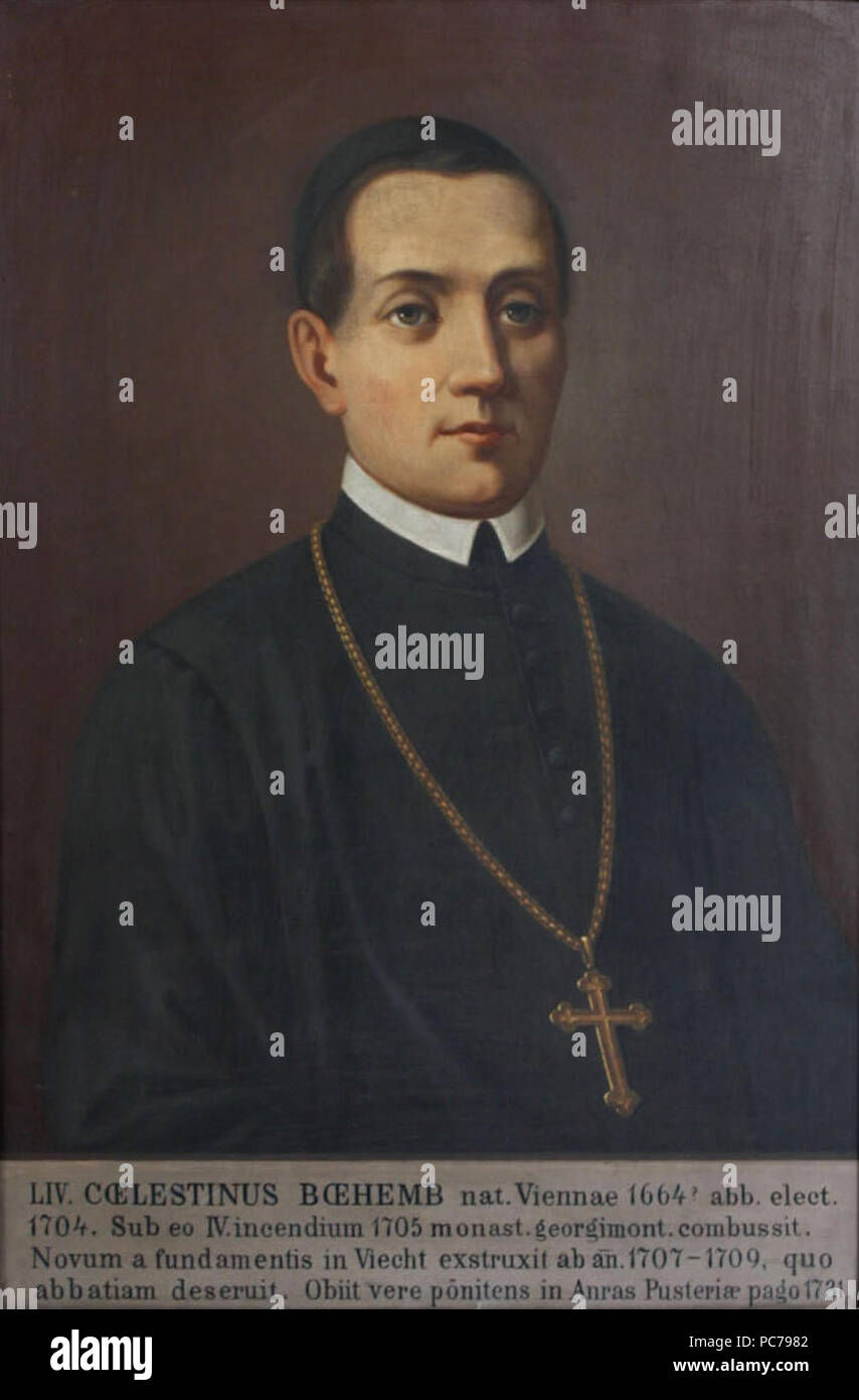 20 Coelestin Boehm Stockfoto