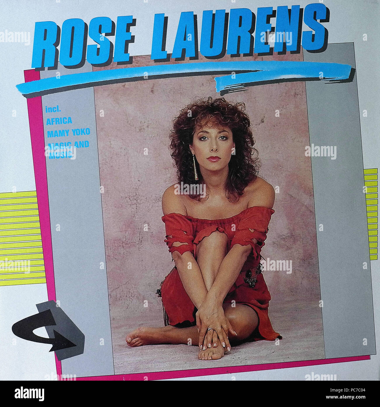 Rose Laurens - Rose Laurens - Vintage Vinyl Album Cover Stockfotografie -  Alamy