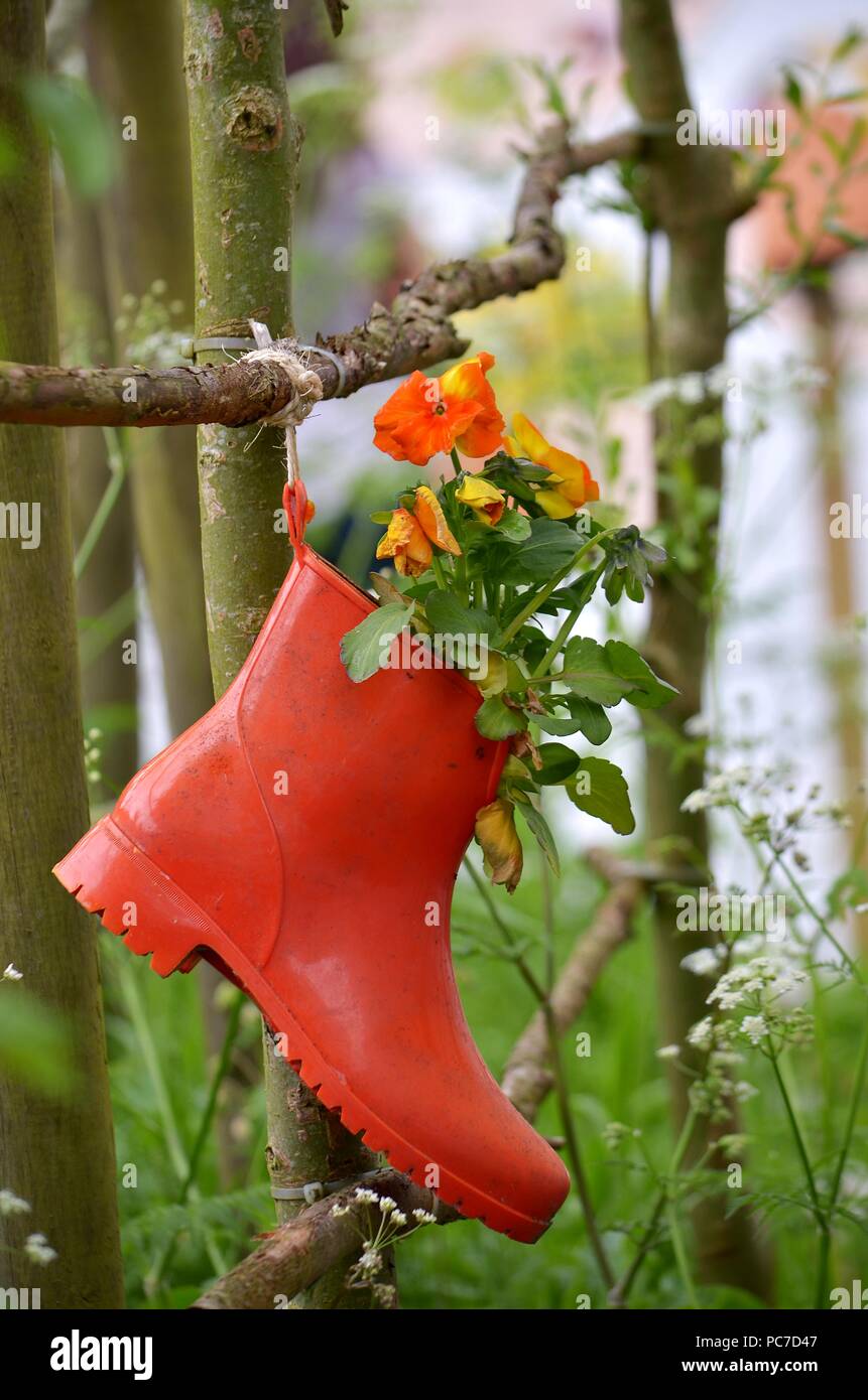 Galoschen Stockfoto