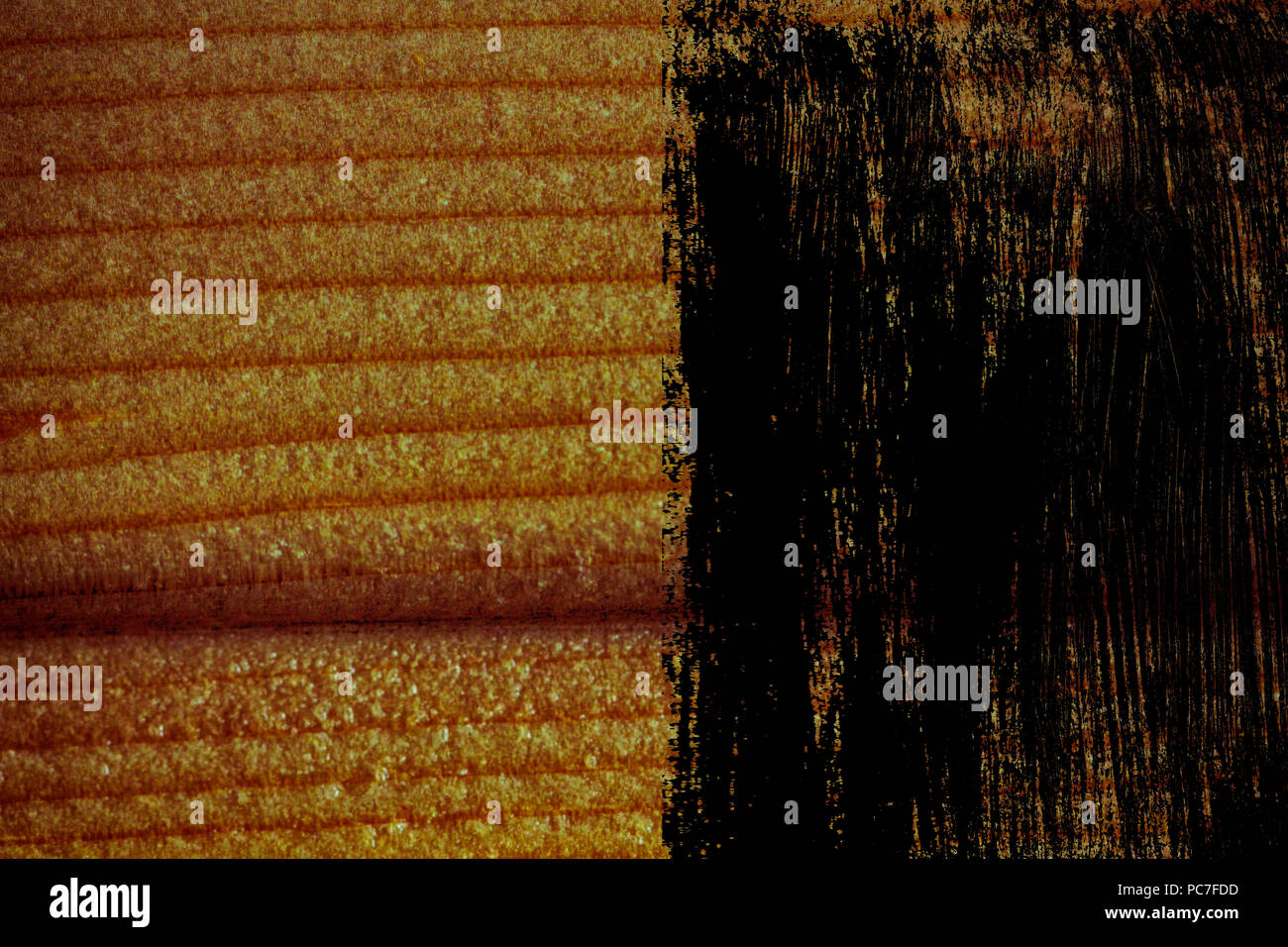 Grunge technik Holz- Textur, leere Holz Hintergrund. Stockfoto