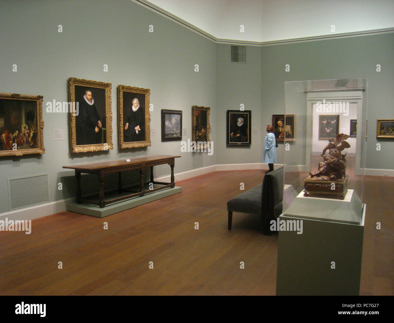 298 Innenansicht, Worcester Art Museum - IMG 7390 Stockfoto