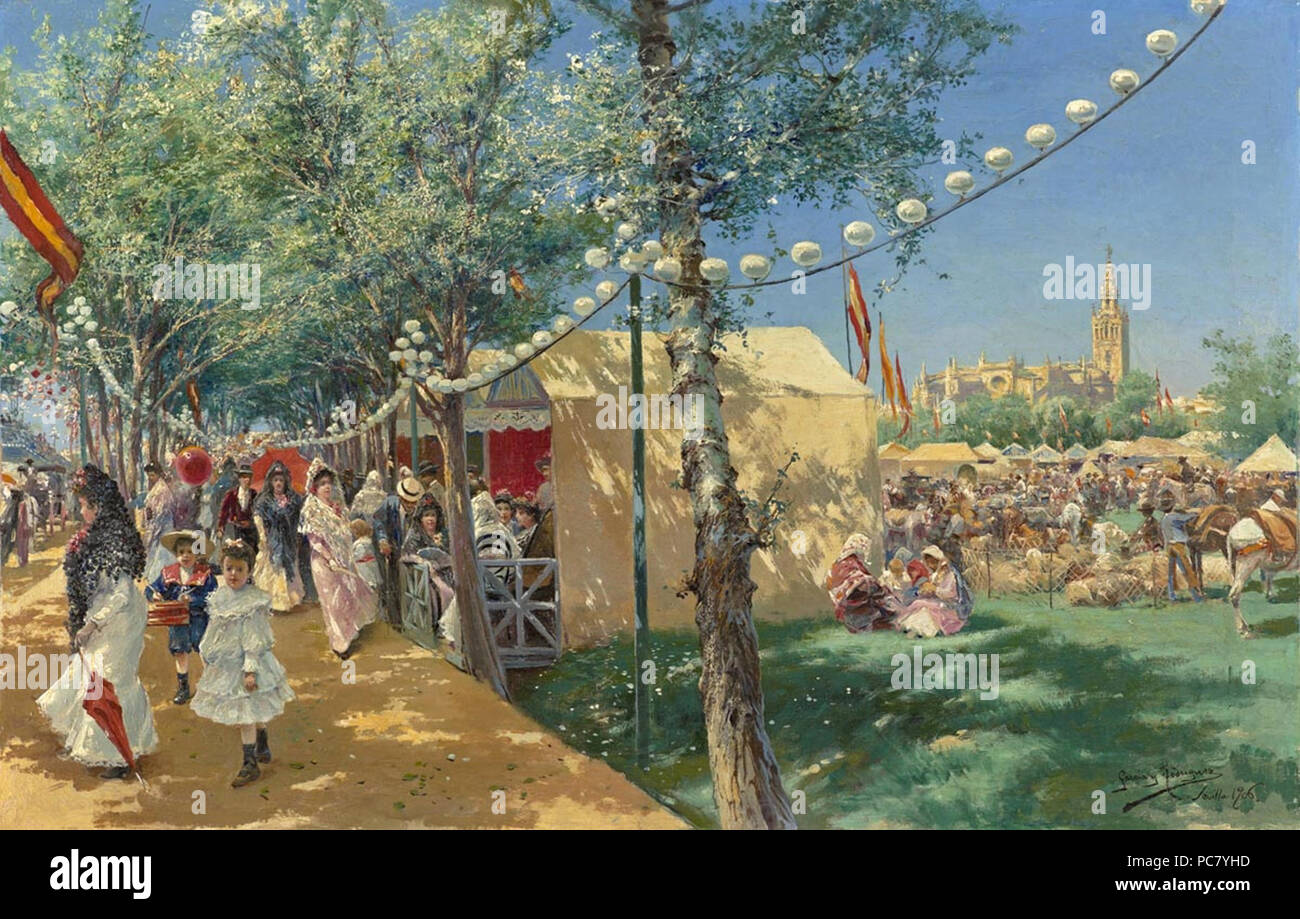 206 Feria de Sevilla Stockfoto
