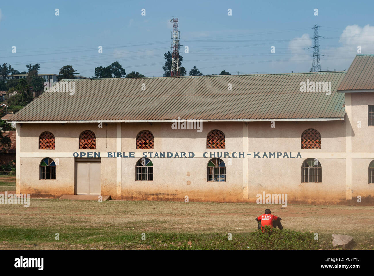 Offene Bibel Standard Kirche, Kampala, Uganda Stockfoto