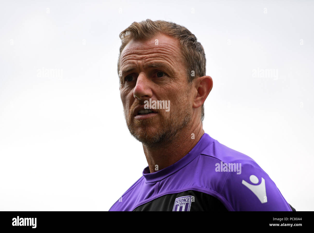 Stoke City Manager Gary Rowett während der Efl vor der Saison 2018/19 Media Event am Meadow Lane, Nottingham. Stockfoto