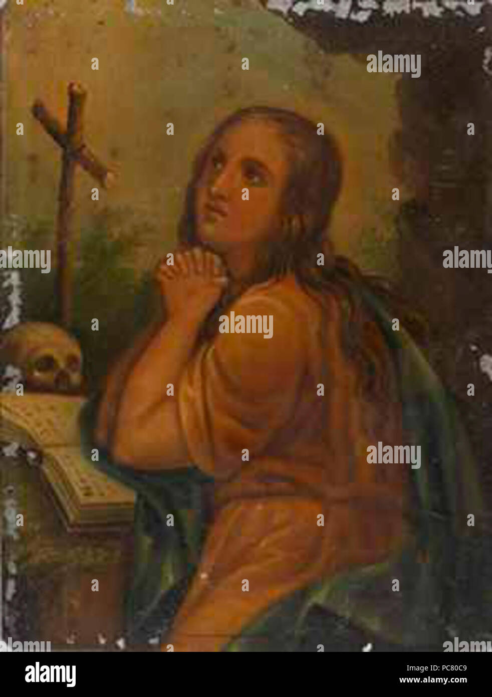 582 Sv. Marija Magdalena (2.Pol. 19.st.) Stockfoto