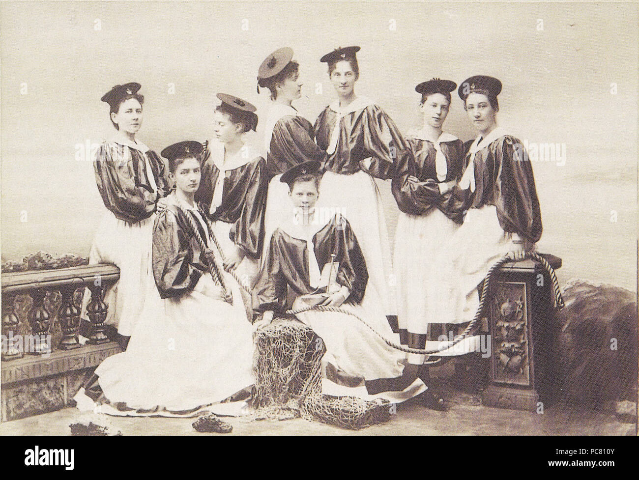 348 Kranzbinden-Festspiel (1895)-01 Stockfoto