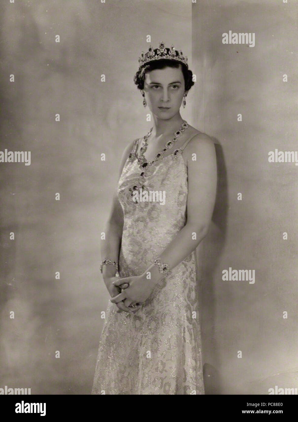 Von Peter Norden, Bromid drucken, 1936 50 Prinzessin Marina, Herzogin von Kent von Peter North Stockfoto