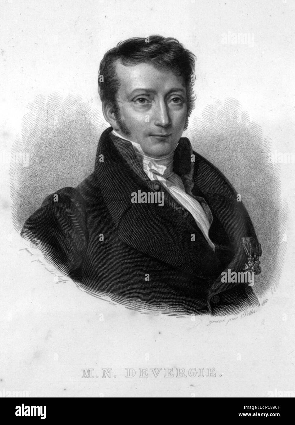 399 Marie-Nicolas Devergie Stockfoto