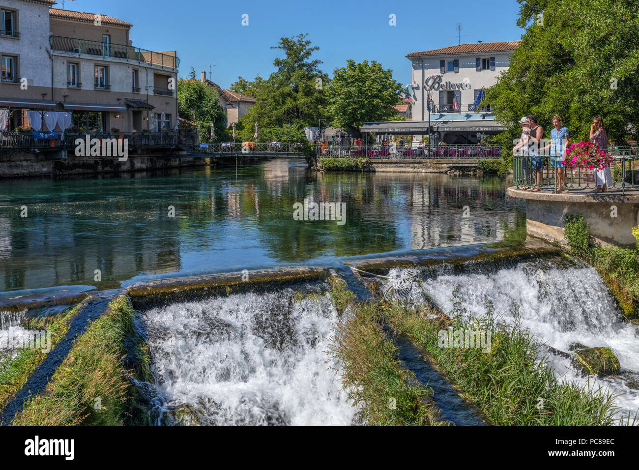 L'Isle-sur-la-Sorgue, Vaucluse, Provence, Frankreich Stockfoto