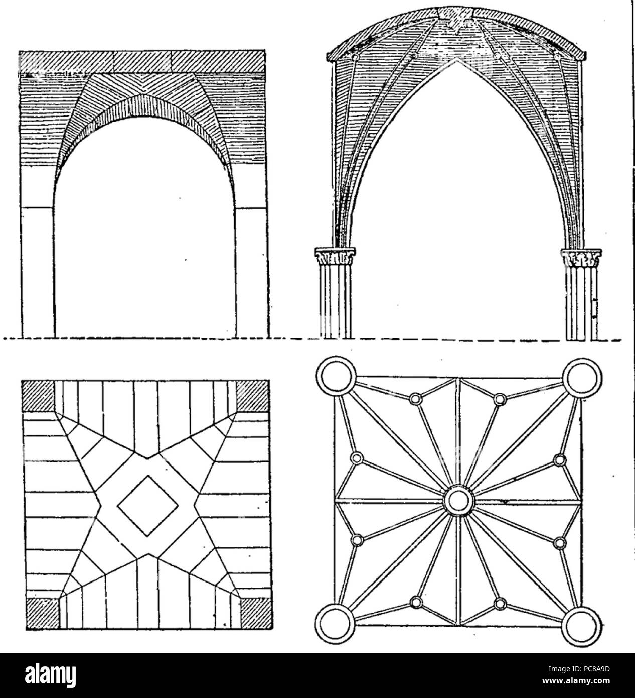 637 Voute-13 Stockfoto